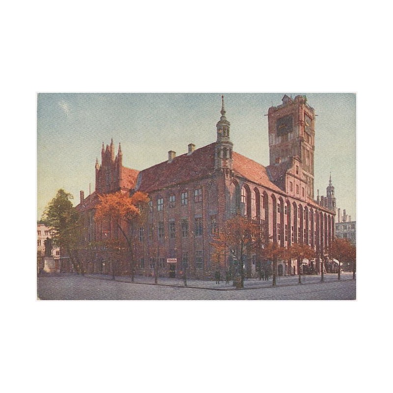 Die Ordensbauten, Thorn, Serie 1. Thorn - Rathaus, erbaut 1259