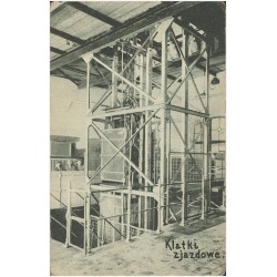 Wieliczka. Klatki zjazdowe na szybie Daniłowicza [...]