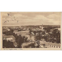 Wilno. Ogólny widok - Wilja