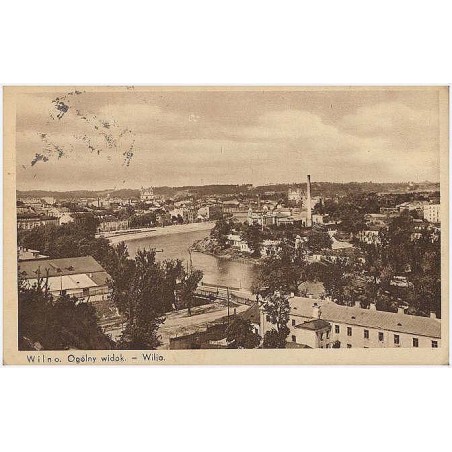Wilno. Ogólny widok - Wilja