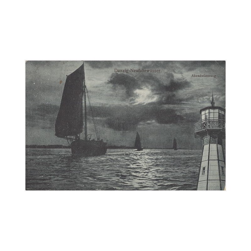 Danzig-Neufahrwasser. Abenstimmung
