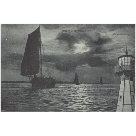 Danzig-Neufahrwasser. Abenstimmung