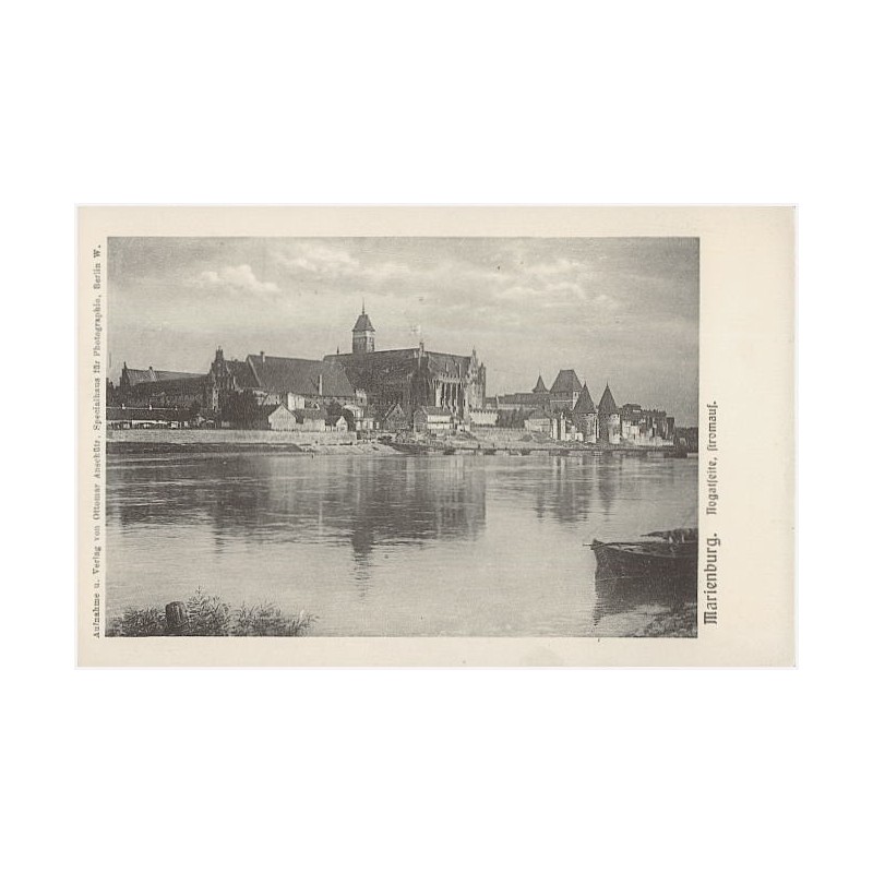 Marienburg. Nogatseite, stromauf
