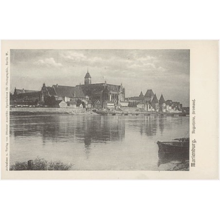 Marienburg. Nogatseite, stromauf