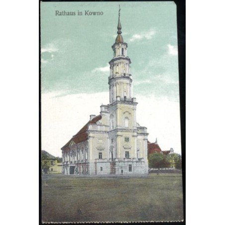 Rathaus in Kowno [Ratusz zw. Białym Łabędziem]