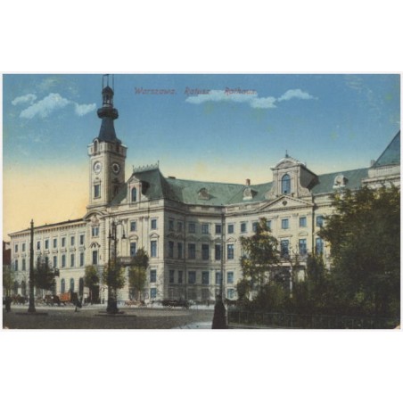 Warszawa. Ratusz. — Rathaus