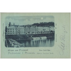 Gruss aus Przemysl. Pozdrowienie z Przemysla. Franz Josefs Quai. Wibrzeie Franciszka Józefa