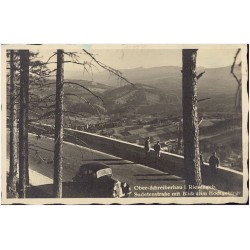 Ober-Schreiberhau i. Riesengeb. Sudetenstraße mit Blick zum Hochgebirge