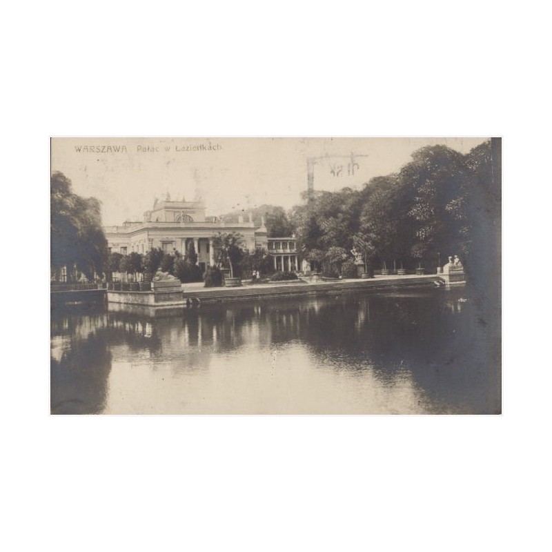 Warszawa. Pałac w Łazienkach