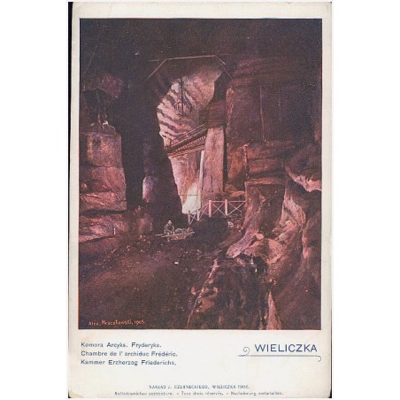 Wieliczka. Komora Arcyks. Fryderyka. Chambre de l' Archiduc Frédéric. Kammer Erzherzog Friedrichs