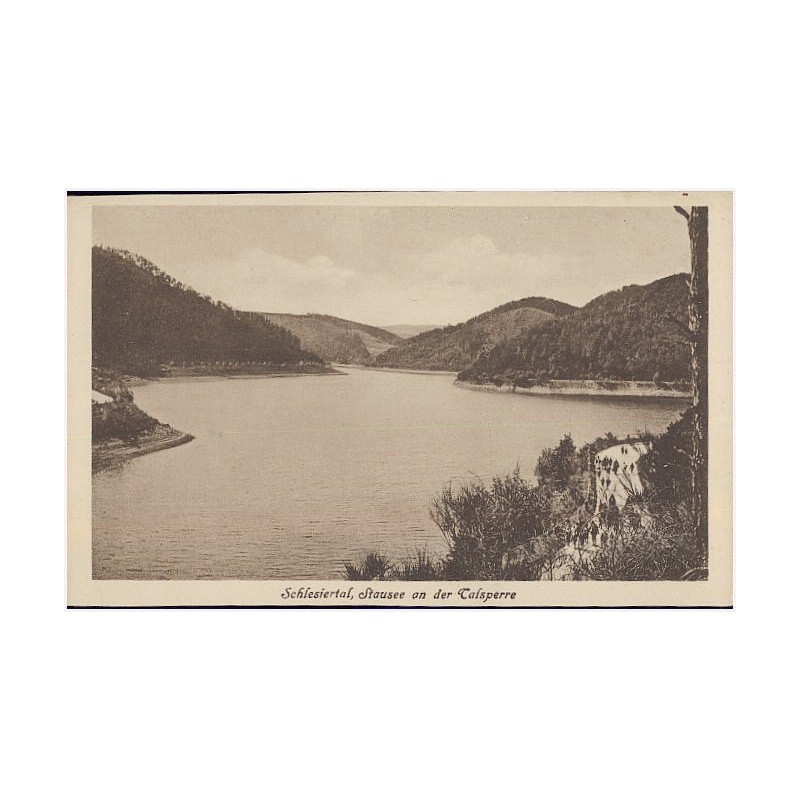 Schlesiertal, Stausee an der Talsperre