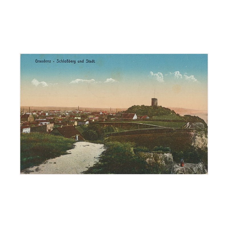 Graudenz - Schloßberg und Stadt