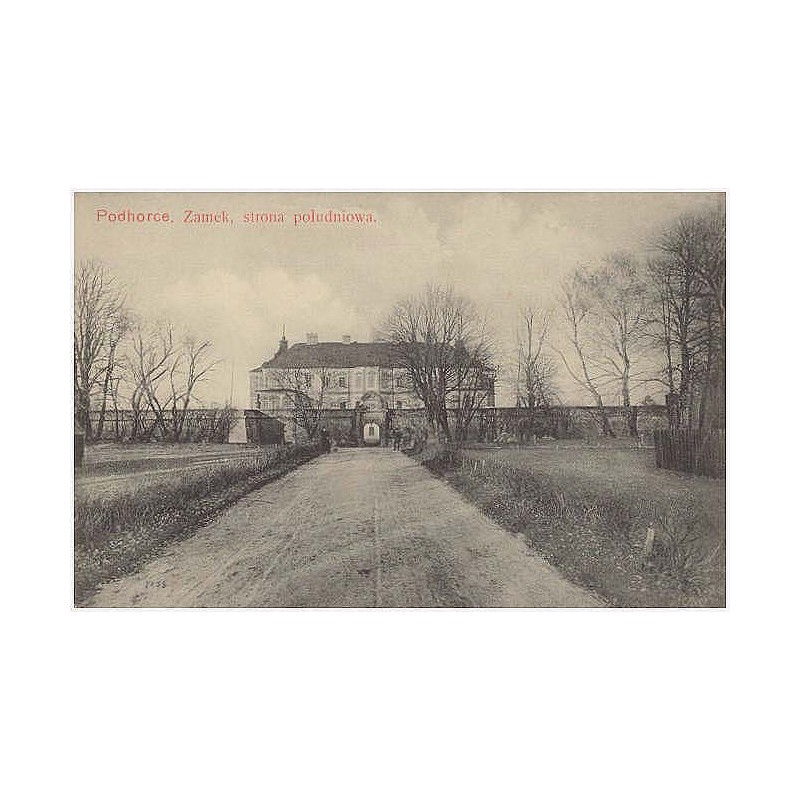 Podhorce. - Zamek, strona południowa