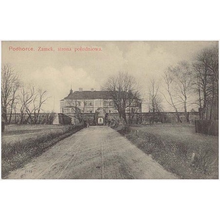 Podhorce. - Zamek, strona południowa
