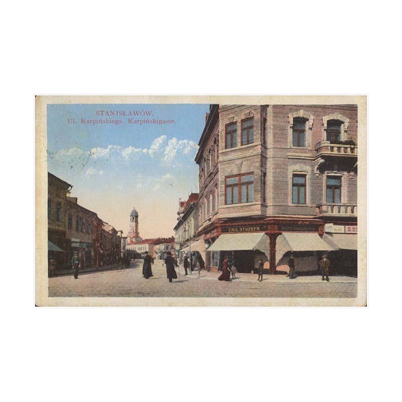 Stanisławów. Ul. Karpińskiego. Karpińskigasse