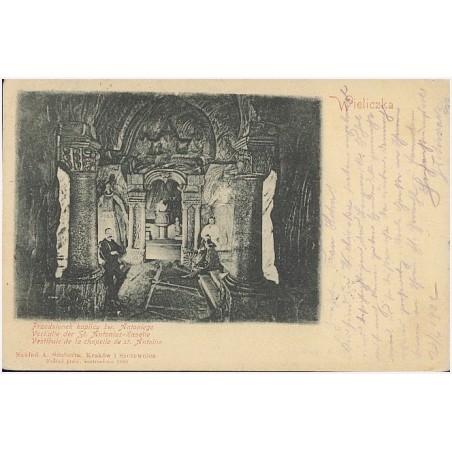 Wieliczka. Przedsionek kaplicy St. Antoniego. Vorhalle der St. Antonius-Kapelle. [...]