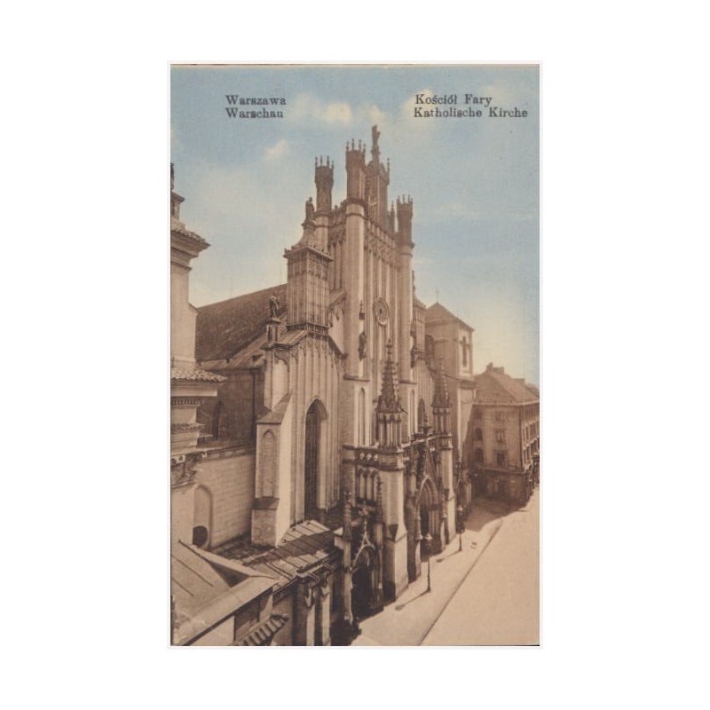 Warszawa. Kościół Fary. Warschau. Katholische Kirche