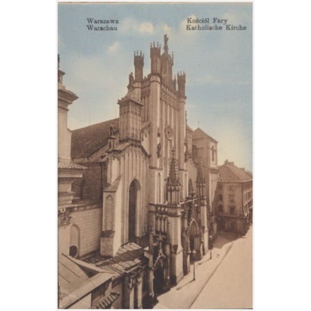 Warszawa. Kościół Fary. Warschau. Katholische Kirche