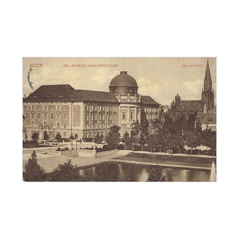 Posen. Kgl. Ansiedelungs-Kommission. Paulkirche