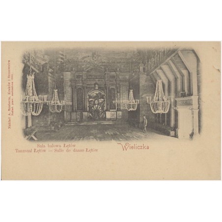 Wieliczka. Sala balowa Łętów. Tanzsaal Łętów - Salle de danse Łętów.