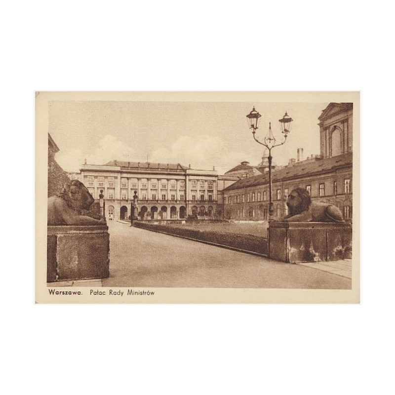 Warszawa. Pałac Rady Ministrów
