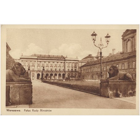 Warszawa. Pałac Rady Ministrów