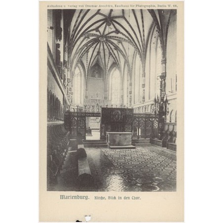 Marienburg. Kirche, Blick in den Chor