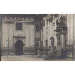Trebnitz Schl. Eingang z. St. Hedwigskirche u. Kloster 2382