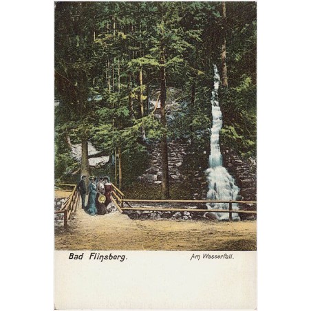 Bad Flinsberg. Am Wasserfall