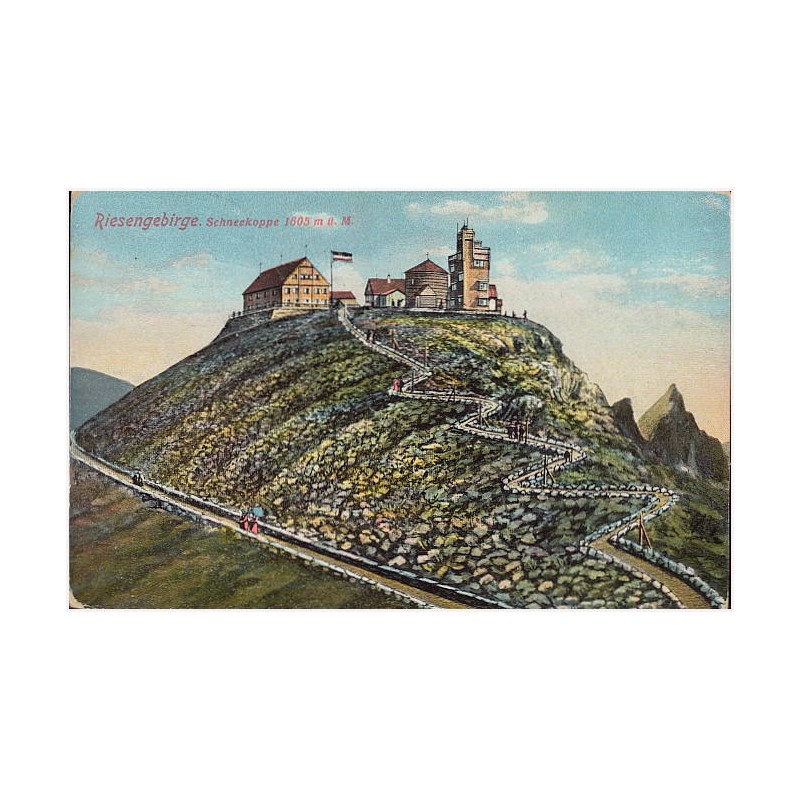 Riesengebirge. Schneekoppe 1605 m ü. M