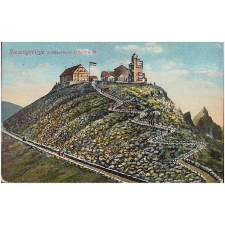 Riesengebirge. Schneekoppe 1605 m ü. M