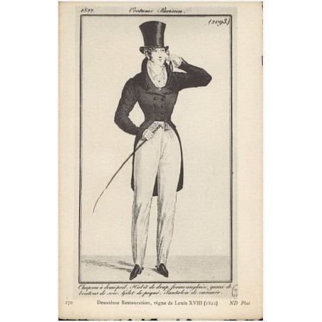 170. Deuxième Restauration, règne de Louis XVIII (1822)