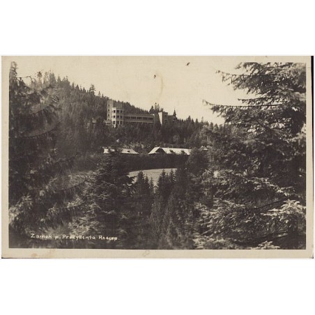 Zamek p. Prezydenta Rzeczp. / Rewers: Wisła (Śląsk Cieszyński) 440 m [...]