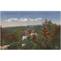 Mittelschreiberhau. Kinderheilstätte Lensheim. Blick auf das Knabenhaus
