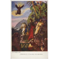 Chmielnicki i Tuhaj-Bej pod Lwowem. Jan Matejko mal