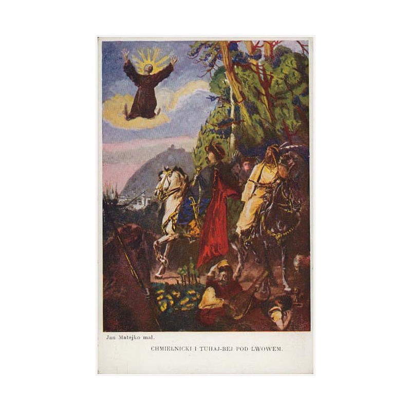 Chmielnicki i Tuhaj-Bej pod Lwowem. Jan Matejko mal