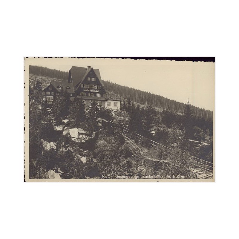 1675 Riesengebirge, Zackelfallbaude, 852 m