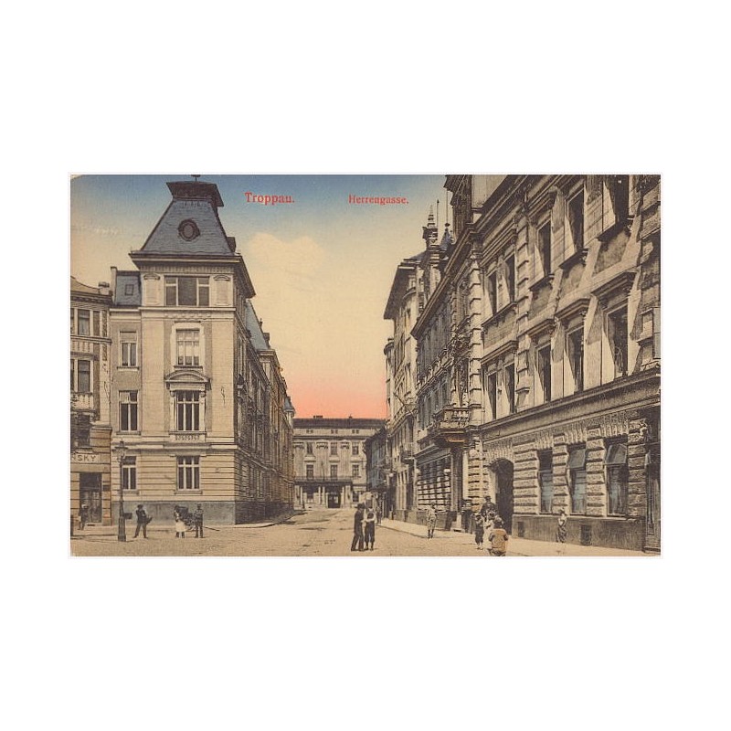 Troppau. Herrengasse.