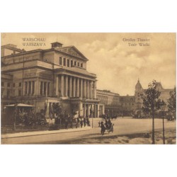 Warschau. Großes Theater. Warszawa. Teatr Wielki