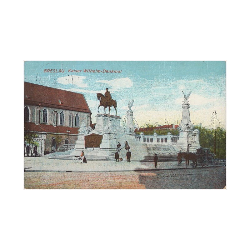 Breslau. Kaiser Wilhelm-Denkmal