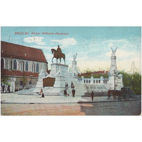 Breslau. Kaiser Wilhelm-Denkmal
