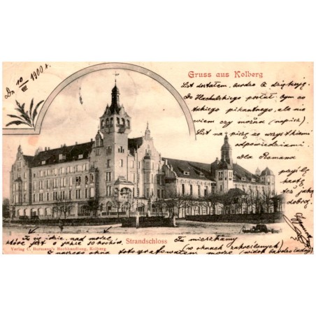 Gruss aus Kolberg. Strandschloss