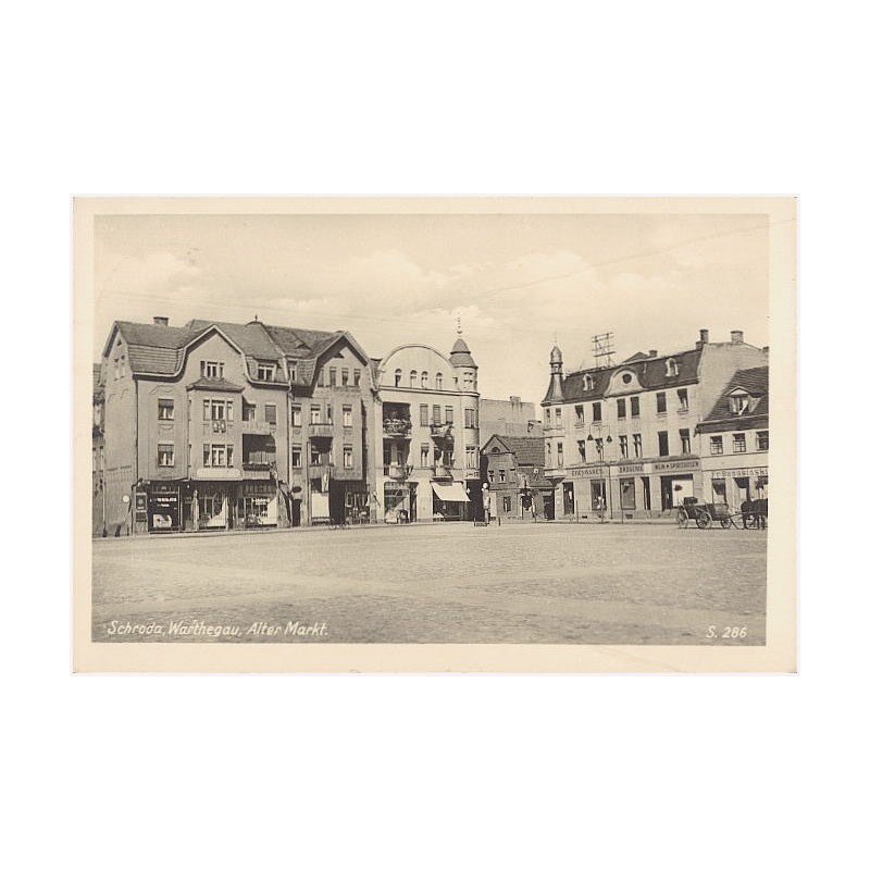 Schroda, Warthegau, Alter Markt. S.286
