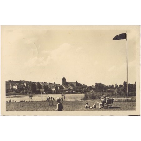 Gerdauen, Ostpr. Blick von der Badeanstalt