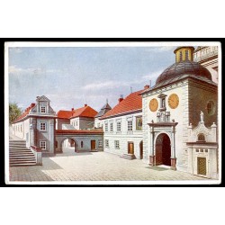 Gruss aus Tschenstochau. Tschenstochau. Jasna Góra. Eingang in die Kirche und die Königlichen Räume. Częstochowa. Jasna Góra. We