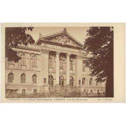 Warszawa. T-wo Zachęty Sztuk Pięknych. Varsovie. S-té des Beaux-Arts. fot. J. Bułhak