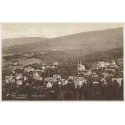 Bad Flinsberg. (Isergebirge) Totalansicht