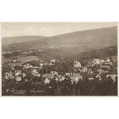 Bad Flinsberg. (Isergebirge) Totalansicht