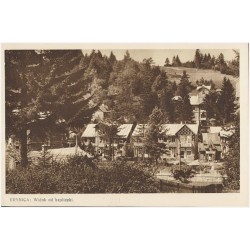 Krynica: Widok od kapliczki