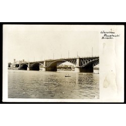 Warschau Poniatowski Brücke.